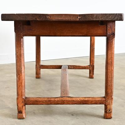 French 19th Century Oak Carpenter Table