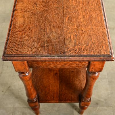French 19th Century Oak Console Table