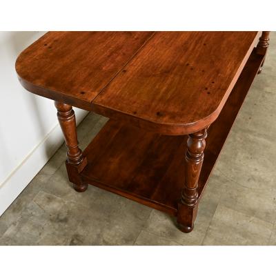 French 19th Century Oak Kitchen Island
