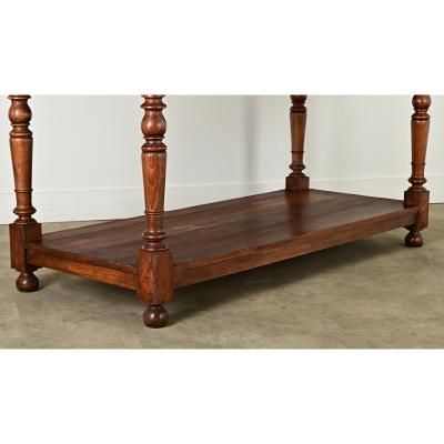 French 19th Century Oak Kitchen Island