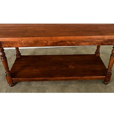 French 19th Century Oak Kitchen Island