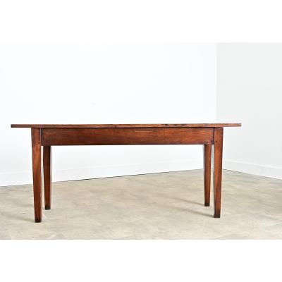 French 19th Century Oak One drawer Server