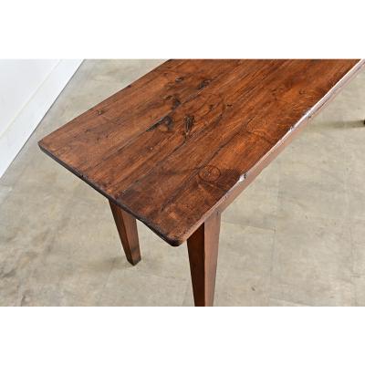 French 19th Century Oak One drawer Server