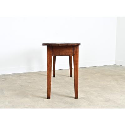 French 19th Century Oak One drawer Server