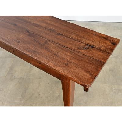French 19th Century Oak One drawer Server