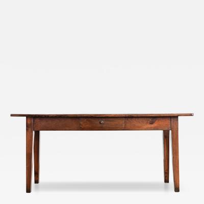French 19th Century Oak One drawer Server