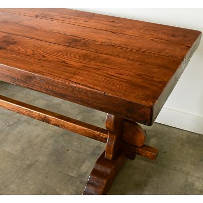 French 19th Century Oak Refectory Table