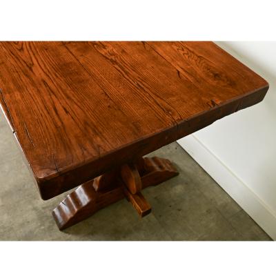 French 19th Century Oak Refectory Table
