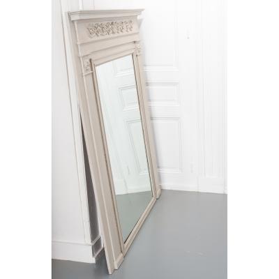 French 19th Century Painted Boiserie Trumeau