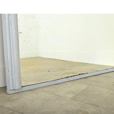 French 19th Century Painted Mantel Mirror with Original Glass