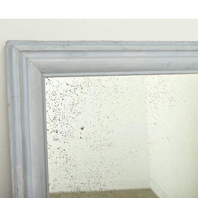 French 19th Century Painted Mantel Mirror with Original Glass