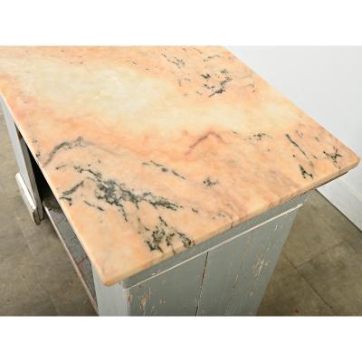 French 19th Century Painted Shop Counter