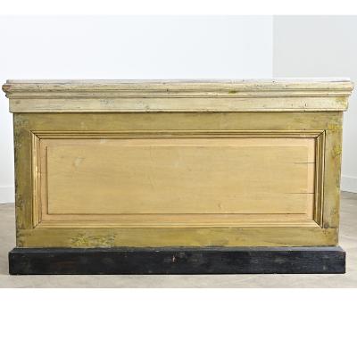 French 19th Century Painted Shop Counter
