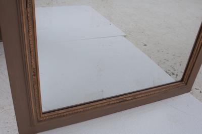 French 19th Century Painted and Gilded Trumeau