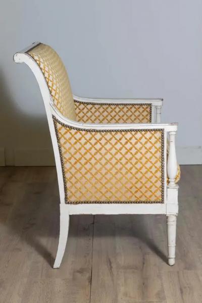 French 19th Century Pair of Marquise Chairs Circa 1890