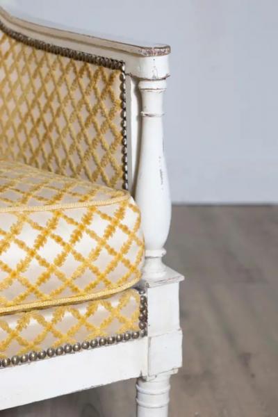 French 19th Century Pair of Marquise Chairs Circa 1890