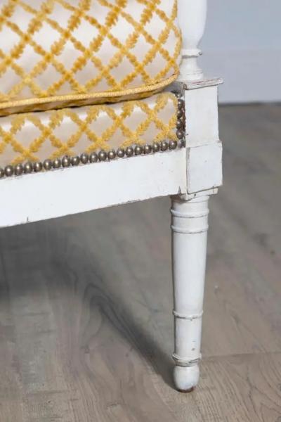 French 19th Century Pair of Marquise Chairs Circa 1890