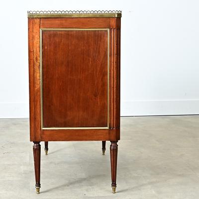 French 19th Century Petite Commode with Inset Marble Top