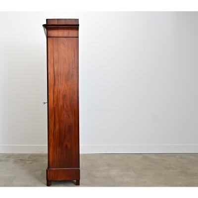 French 19th Century Petite Mahogany Louis Philippe Armoire