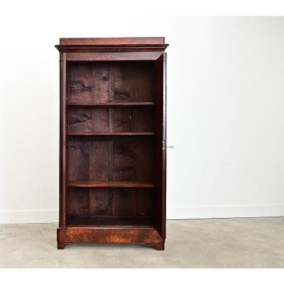 French 19th Century Petite Mahogany Louis Philippe Armoire
