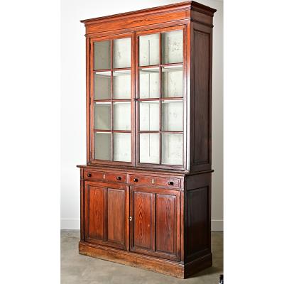 French 19th Century Pine Bibliotheque