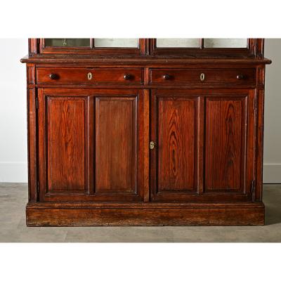 French 19th Century Pine Bibliotheque