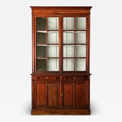 French 19th Century Pine Bibliotheque