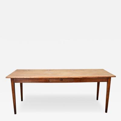 French 19th Century Pine Farm Table