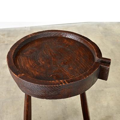 French 19th Century Pine Oak Cheese Press Stand