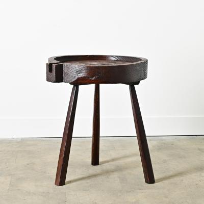 French 19th Century Pine Oak Cheese Press Stand