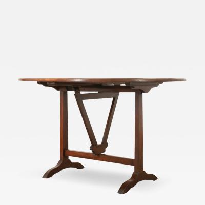 French 19th Century Pine Vendange Table