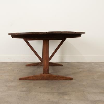 French 19th Century Pine Vendange Table