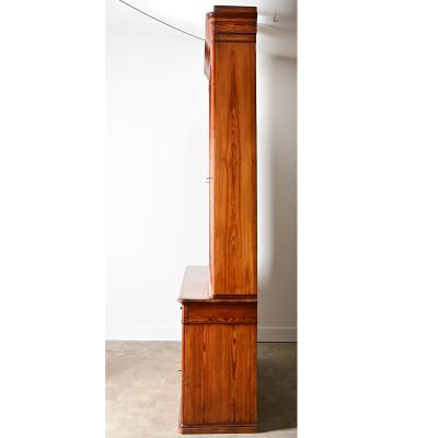French 19th Century Pitch Pine Bibliotheque