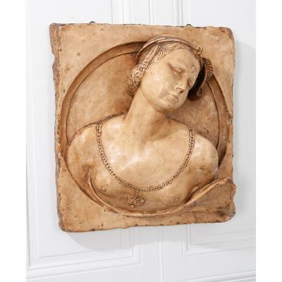 French 19th Century Plaster Copy of Lady from the Louvre
