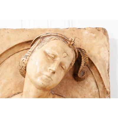 French 19th Century Plaster Copy of Lady from the Louvre