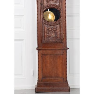 French 19th Century Provincial Horloge Case Clock