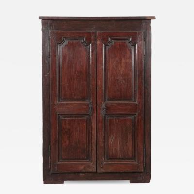 French 19th Century Provincial Oak Corner Cabinet