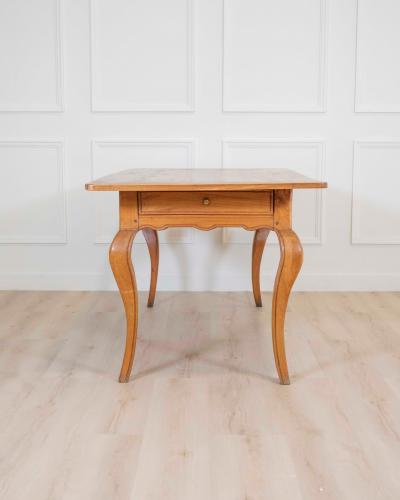 French 19th Century Provincial Walnut Farm Table
