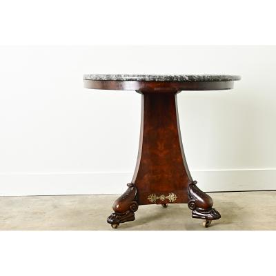 French 19th Century Restauration Center Table