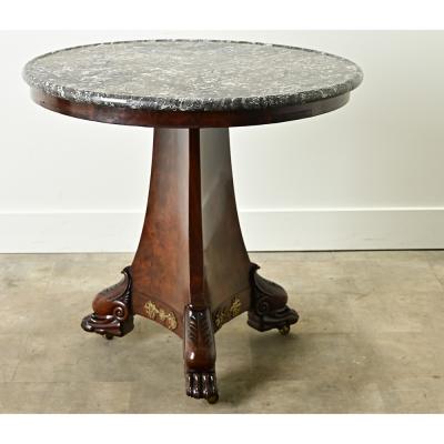 French 19th Century Restauration Center Table