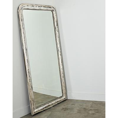 French 19th Century Silver Gilt Louis Philippe Mirror