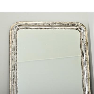 French 19th Century Silver Gilt Louis Philippe Mirror