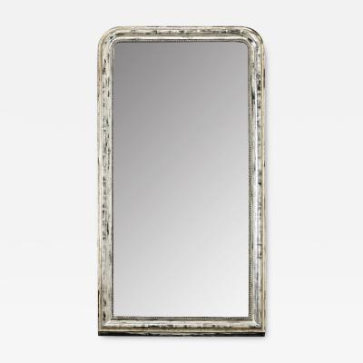 French 19th Century Silver Gilt Louis Philippe Mirror
