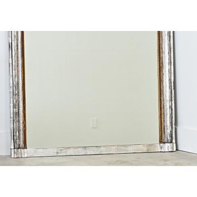 French 19th Century Silver Gilt Louis Philippe Mirror