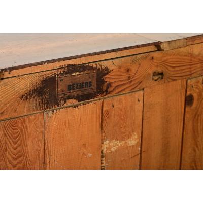 French 19th Century Solid Fruitwood Buffet