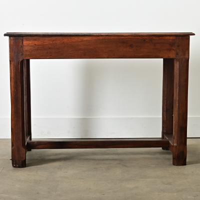 French 19th Century Solid Oak Petite Farm Table