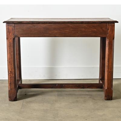 French 19th Century Solid Oak Petite Farm Table