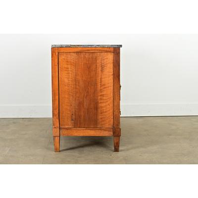 French 19th Century Solid Walnut Commode