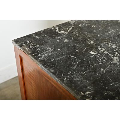 French 19th Century Solid Walnut Commode