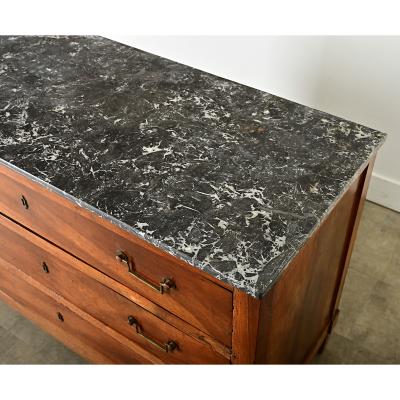 French 19th Century Solid Walnut Commode